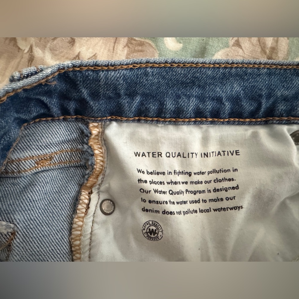🔴Banana Republic high rise straight Blue Women's Jeans size 30 - Picture 8 of 9